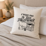 Housse de Coussin J’peux pas je suis Palefrenier
