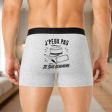 Boxer Homme J’peux pas je suis Gendarme – Impression au dos