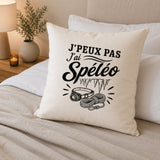 Housse de Coussin J’peux pas j’ai Spéléo