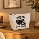Trousse Beige J’peux pas je suis Technicien