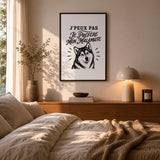 Poster J’peux pas je préfère mon Malamute