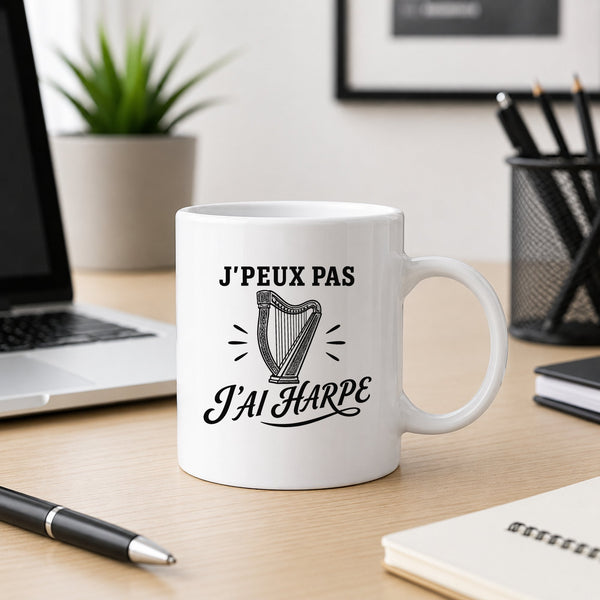 Mug J’peux pas j’ai Harpe