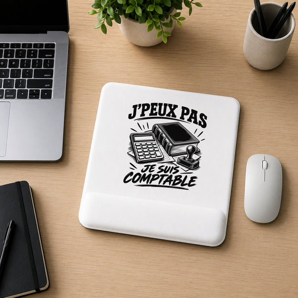 Tapis de Souris J’peux pas je suis Comptable