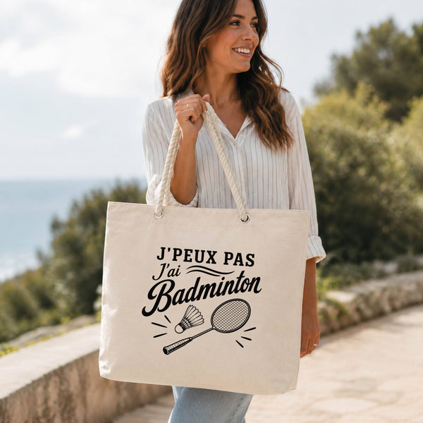 Sac Isotherme J’peux pas j’ai Badminton