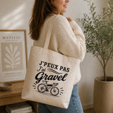 Tote Bag Beige J’peux pas j’ai Gravel