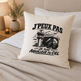 Housse de Coussin J’peux pas je suis Aiguilleur du ciel