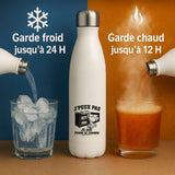 Gourde Isotherme J’peux pas je suis Femme de chambre