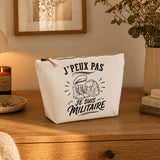 Trousse Beige J’peux pas je suis Militaire