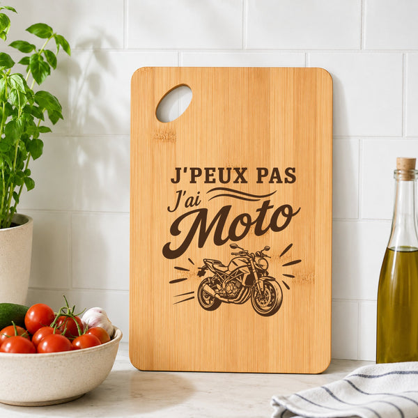 Planche à Découper J’peux pas j’ai Moto