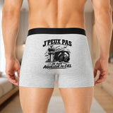 Boxer Homme J’peux pas je suis Aiguilleur du ciel – Impression au dos