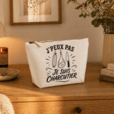 Trousse Beige J’peux pas je suis Charcutier