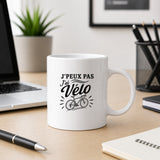Mug J’peux pas j’ai Vélo