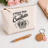 Coffret Cadeau J’peux pas j’ai Cueillette – Trousse, stylo bambou et porte-clés