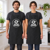 Tablier noir - Votre design - Planetee