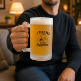 Verre à Bière J’peux pas je suis Pizzaiolo