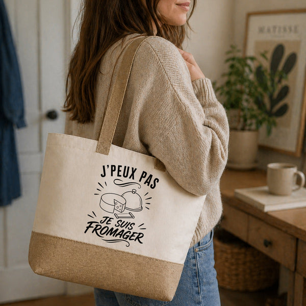 Sac J’peux pas je suis Fromager