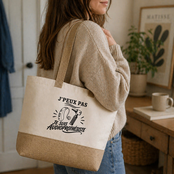 Sac J’peux pas je suis Audioprothésiste