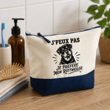 Pochette Grand Format J’peux pas je préfère mon Rottweiler