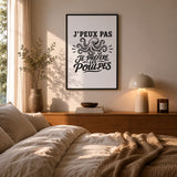 Poster J’peux pas je préfère les Poulpes