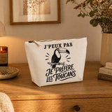 Trousse Beige J’peux pas je préfère les Toucans