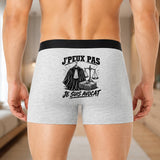 Boxer Homme J’peux pas je suis Avocat – Impression au dos