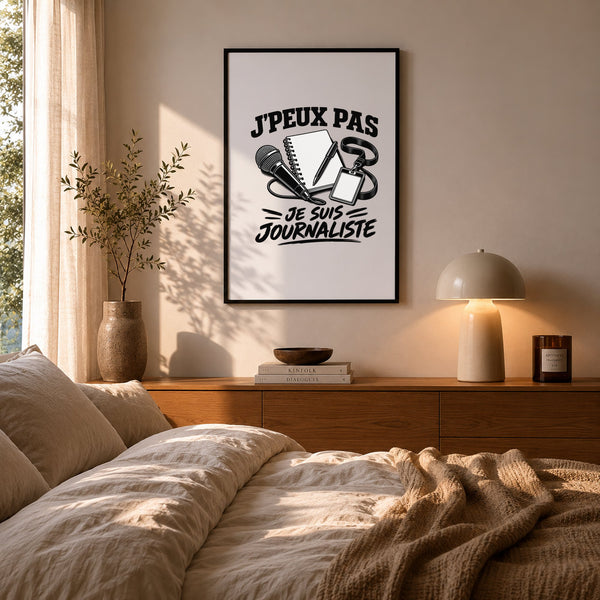 Poster J’peux pas je suis Journaliste