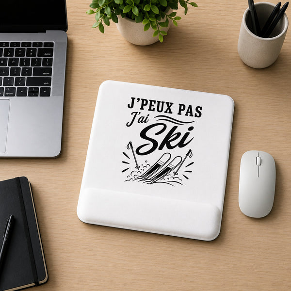 Tapis de Souris J’peux pas j’ai Ski