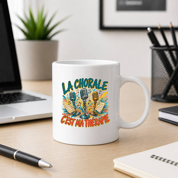 Mug La chorale c'est ma thérapie
