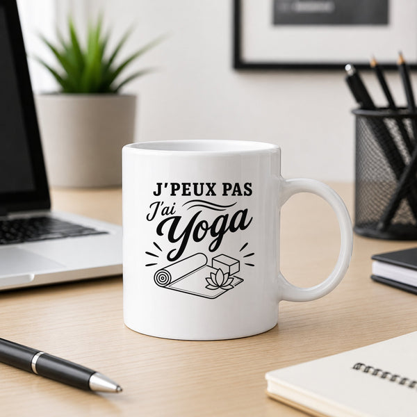 Mug J’peux pas j’ai Yoga