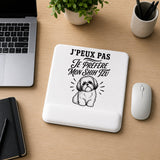 Tapis de Souris J’peux pas je préfère mon Shih Tzu