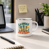 Mug Métal Émaillé La chorale c'est ma thérapie