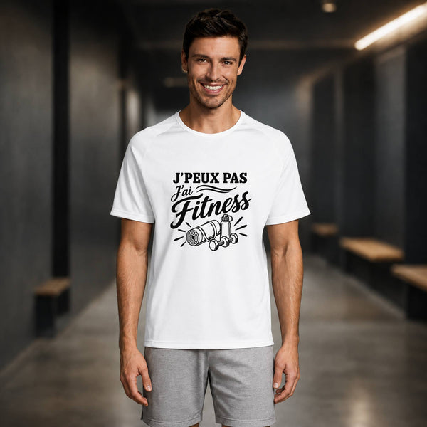 T-shirt de Sport Homme J’peux pas j’ai Fitness