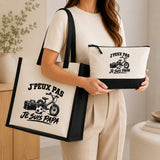 Ensemble Cabas et Trousse J’peux pas je suis Papa