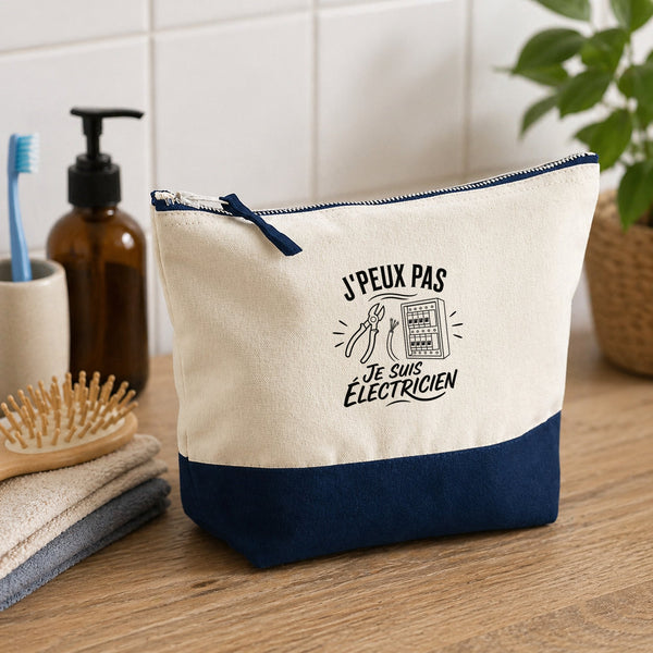Pochette Grand Format J’peux pas je suis Électricien