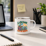 Mug Métal Émaillé La bretagne c'est ma thérapie