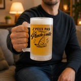 Verre à Bière J’peux pas j’ai planche à voile J'peux pas minimaliste