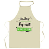 Cadeau Cuisinier cuisinière mère maman papa père mamie papi Vêtement Blouse de protection Barbecue Jardinage Tablier de Travail Tâches ménagères 