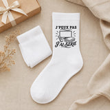 Chaussettes Homme Femme J’peux pas j’ai Série