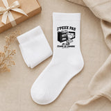 Chaussettes Homme Femme J’peux pas je suis Femme de chambre