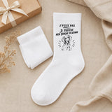 Chaussettes Homme Femme J’peux pas je préfère mon Braque de Weimar