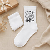 Chaussettes Homme Femme J’peux pas je suis Pâtissier
