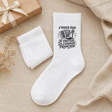 Chaussettes Homme Femme J’peux pas je préfère la Chanson française