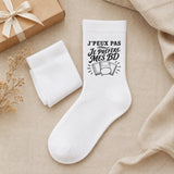 Chaussettes Homme Femme J’peux pas je préfère mes BD