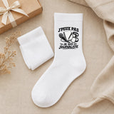Chaussettes Homme Femme J’peux pas je suis Journaliste