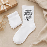 Chaussettes Homme Femme J’peux pas je préfère mon Coq