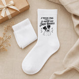 Chaussettes Homme Femme J’peux pas je préfère mon Jack Russell