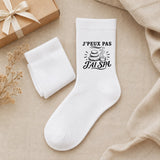Chaussettes Homme Femme J’peux pas j’ai Spa