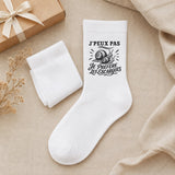 Chaussettes Homme Femme J’peux pas je préfère les Escargots