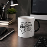 Mug Magique J’peux pas j’ai Badminton