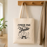 Tote Bag Beige J’peux pas j’ai Judo